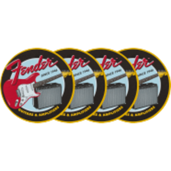 Fender Fender™ 1946 Guitars & Amps Coaster Set