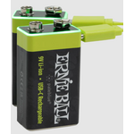 Ernie Ball Ernie Ball USB-C Rechargeable 9v Battery by Paleblue (2 Pack)