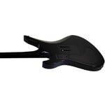 Schecter Schecter Synyster Gates Custom-S Electric Guitar, Gloss Black With Silver Pin Stripes