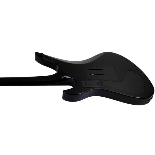 Schecter Schecter Synyster Gates Custom-S Electric Guitar, Gloss Black With Silver Pin Stripes