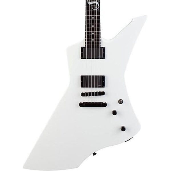 ESP ESP Snakebyte Electric Guitar With Case, Snow White