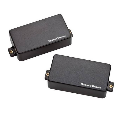 Seymour Duncan Seymour Duncan Blackouts Active Humbucker Pickup Set for Electric Guitar (Black)