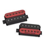 Seymour Duncan Seymour Duncan Nazgûl & Sentient Limited Humbucker Pickup Set, Red/Black Zebra