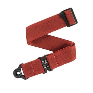 D'Addario D'Addario Auto Lock Swivel Nylon Guitar Strap Red