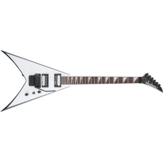 Jackson Jackson JS Series King V™ JS32 Amaranth Fingerboard White with Black Bevels