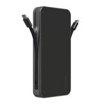Mophie Mophie 10,000 mAh Powerstation Plus Ultra w/2 x USB-C Cables - Black