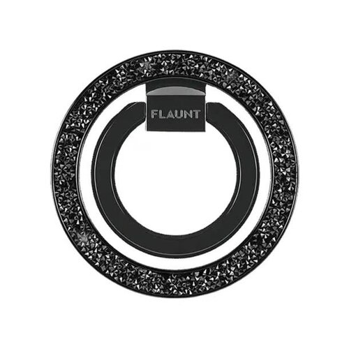 FLAUNT FLAUNT Magnetic Ring Stand Black Crystal Elegance