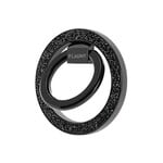 FLAUNT FLAUNT Magnetic Ring Stand - Black Crystal Elegance