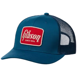 Gibson Canvas Trucker Hat Blue