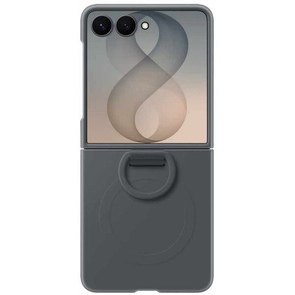 Samsung Samsung Silicone Ring Magnet Case Black for Samsung Galaxy Z Flip8