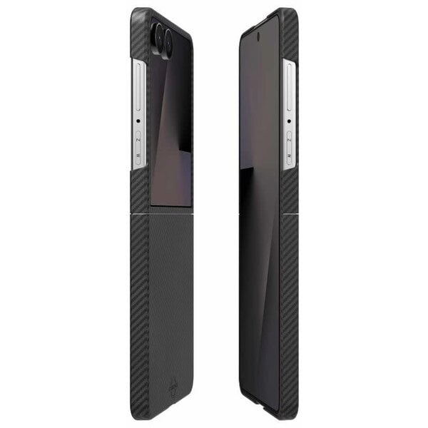 ITSKINS Supreme Eclipse Stand Case w/Magnets Black for Samsung Galaxy Z Flip8