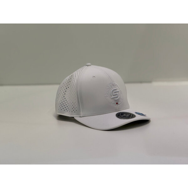 Custom Lids Sounds & Systems Crowns Activewear Cap - White