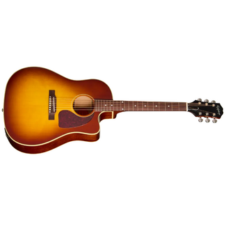 Epiphone Epiphone J-45 Standard EC Acoustic/Electric Guitar with Gigbag - Honey Burst