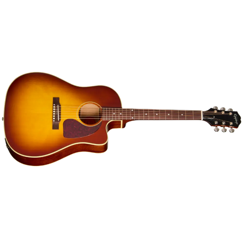 Epiphone Epiphone J-45 Standard EC Acoustic/Electric Guitar with Gigbag - Honey Burst