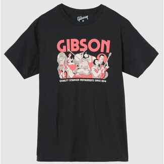 Gibson Catalog Tee (Charcoal) - XL