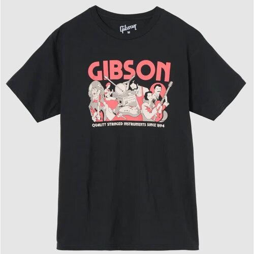 Gibson Catalog Tee (Charcoal) - XL