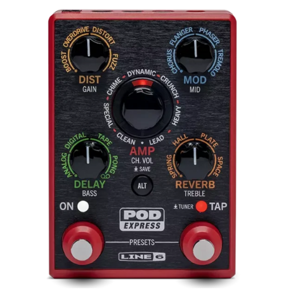 Line 6 Line 6 POD Express Guitar Ultra-Portable Amp and Effects Processor