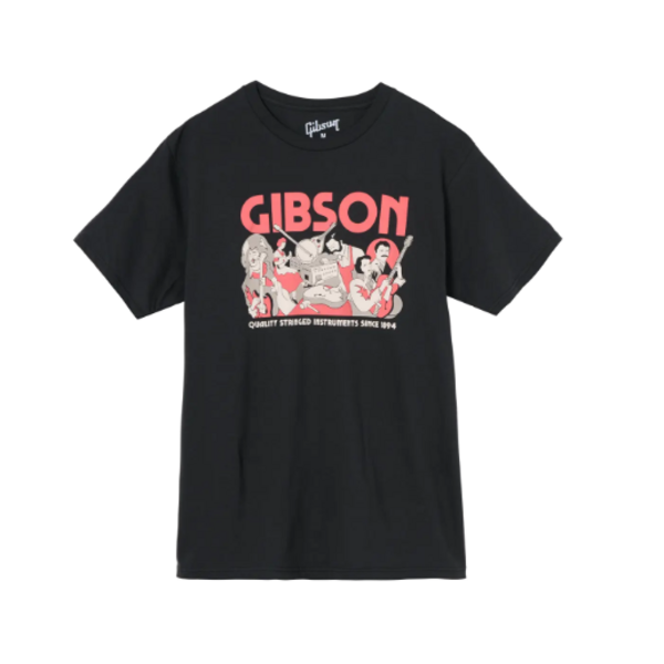 Gibson Catalog Tee (Charcoal) XL