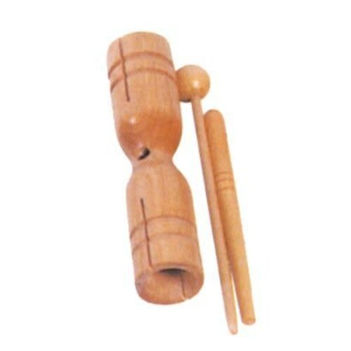 Mano Mano Percussion Double Tone Block with Beater