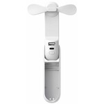 Jisulife Jisulife Handheld Fan Life8 Plus 4500mAh White