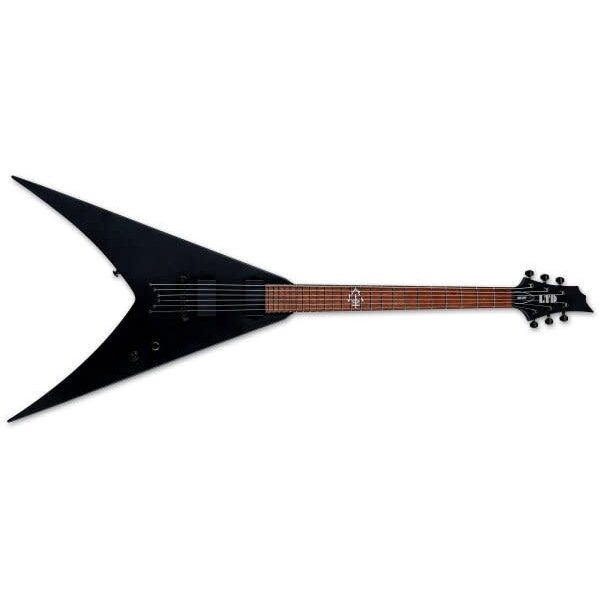 ESP ESP HEX-200 Electric Guitar, Black Satin