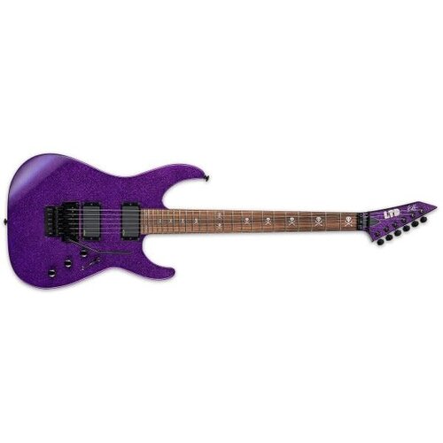ESP ESP KH-602 Kirk Hammett Signature Series Electric Guitar Purple Sparkle