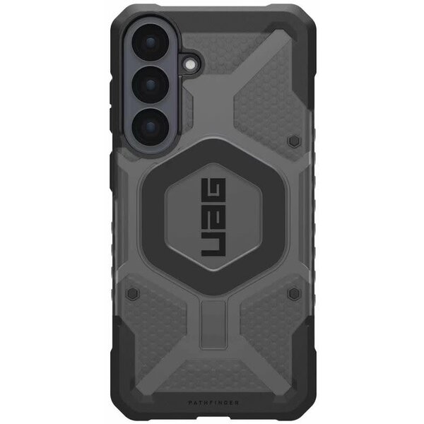 Urban Armor Gear UAG Pathfinder Rugged Case Clear w/Magnets Ash/Black for Samsung Galaxy S26 FE
