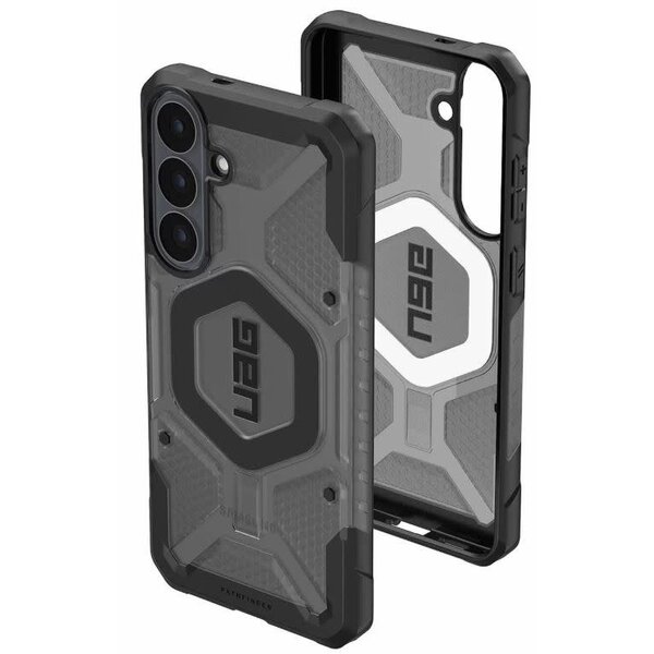 Urban Armor Gear UAG Pathfinder Rugged Case Clear w/Magnets Ash/Black for Samsung Galaxy S26 FE