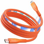 Statik Statik MagStack Pro Charge/Sync Magnetic Cable USB-C to USB-C 4ft Orange
