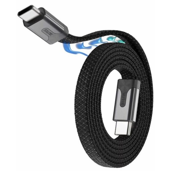 Statik Statik MagStack Slim Pro Charge/Sync Cable USB-C to USB-C 4ft Black