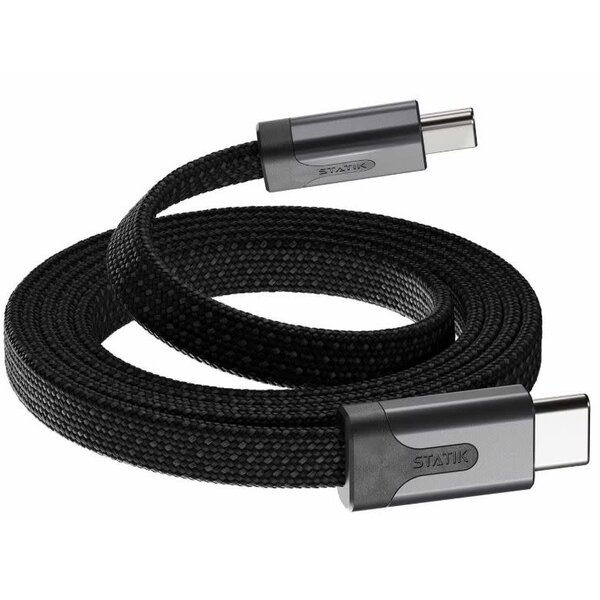 Statik Statik MagStack Slim Pro Charge/Sync Cable USB-C to USB-C 4ft Black