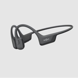 Shokz Shokz OpenRun Air 2 Black Bluetooth Headset with Mic Bone Conduction Lightweight Waterproof IP67