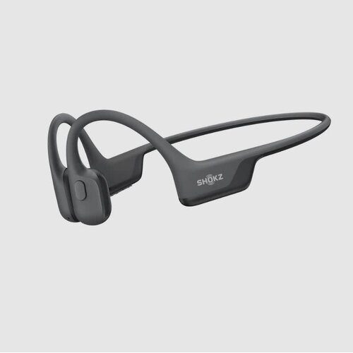 Shokz Shokz OpenRun Air 2 Black Bluetooth Headset with Mic Bone Conduction Lightweight Waterproof IP67