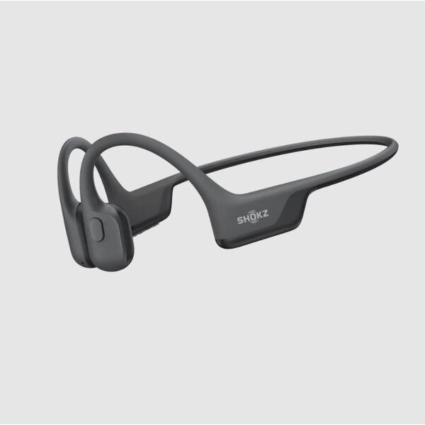Shokz Shokz OpenRun Air 2 Black Bluetooth Headset with Mic Bone Conduction Lightweight Waterproof IP67