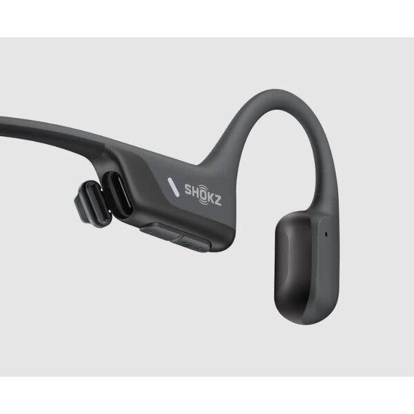 Shokz Shokz OpenRun Air 2 Mini Black Bluetooth Headset with Mic Bone Conduction Lightweight Waterproof IP67