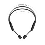 Shokz Shokz OpenRun Air 2 Mini Black Bluetooth Headset with Mic Bone Conduction Lightweight Waterproof IP67