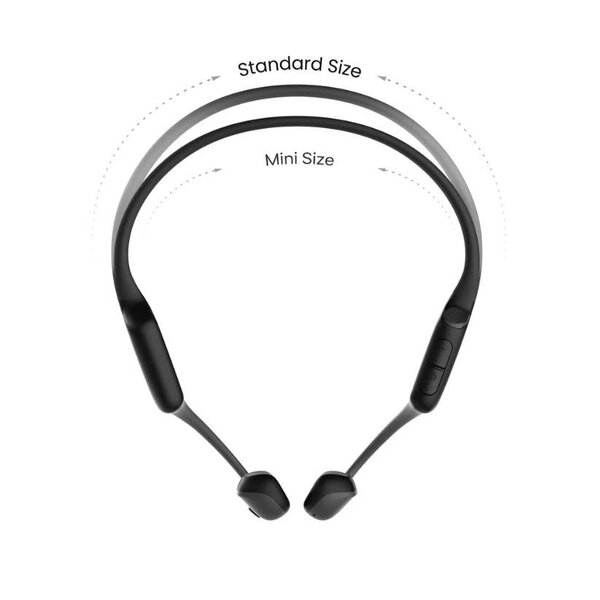 Shokz Shokz OpenRun Air 2 Mini Black Bluetooth Headset with Mic Bone Conduction Lightweight Waterproof IP67
