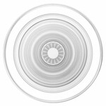 PopsSockets PopSockets PopGrip For MagSafe Round with Adapter Ring Clear