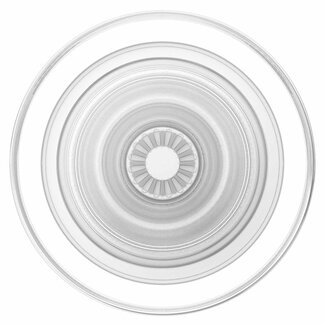 PopsSockets PopSockets PopGrip For MagSafe Round with Adapter Ring Clear