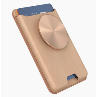 PopSockets Popsockets Magsafe Softgoods Phone Wallet Veg Tan