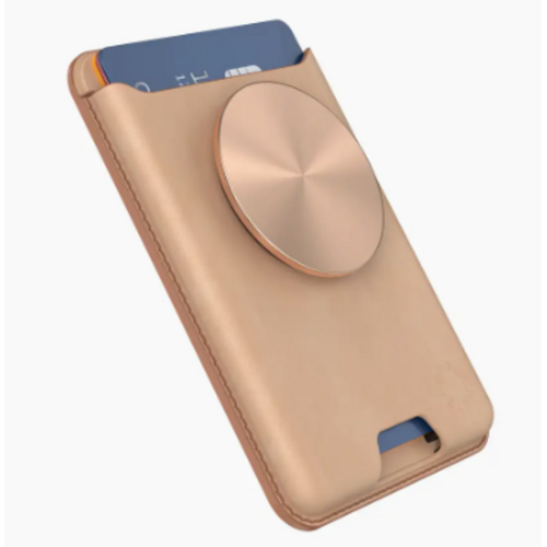 PopSockets Popsockets Magsafe Softgoods Phone Wallet Veg Tan