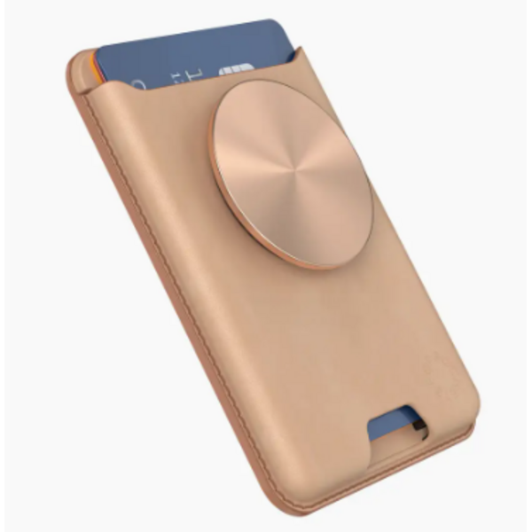 PopSockets Popsockets Magsafe Softgoods Phone Wallet Veg Tan