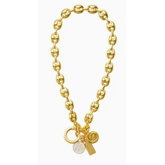 PopSockets PopSockets Wristlet Electric Picks Gold Mariner Links