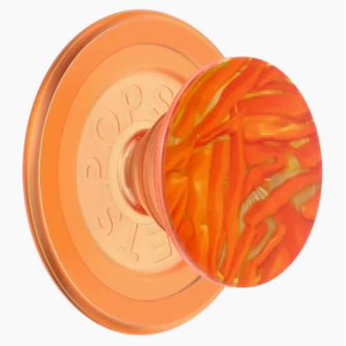 PopSockets PopSockets PopGrip for MagSafe Round with Adapter Acetate Red Rock