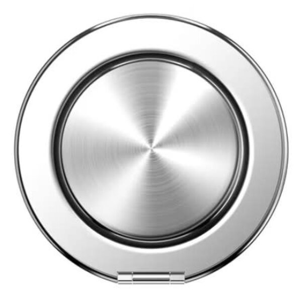 PopsSockets PopSockets PopGrip Kick Out for MagSafe Round with Adapter Radial Silver