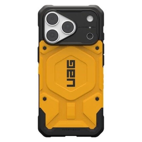 Urban Armor Gear UAG Pathfinder MagSafe Rugged Case Heritage Yellow for iPhone 18 Pro/17 Pro