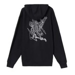 Gibson Screaming Eagle Full-Zip Hoodie Black