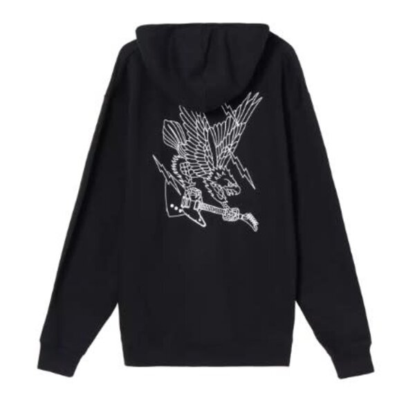 Gibson Screaming Eagle Full-Zip Hoodie Black