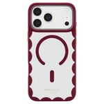 Kate Spade Kate Spade Scallop MagSafe Case Cherry Glaze for iPhone 18 Pro/17 Pro