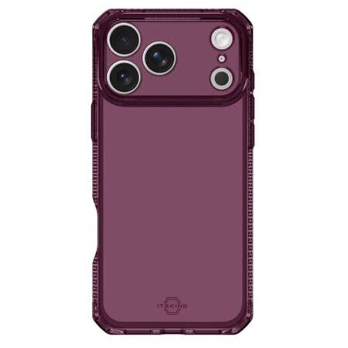 ITSKINS Spectrum_R Clear Case Plum for iPhone 18 Pro/17 Pro